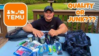 TEMU Fishing Tackle & Gear - Unboxing & Review - Quality or Junk??? (SURPRISING)