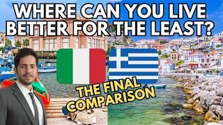 Retirement in Greece vs Italy: Things NOBODY Compared Before | Pros, Cons, and Cost of Living