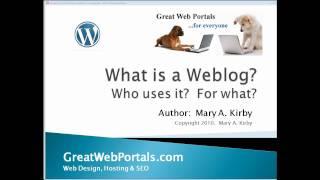 What is a Weblog (Blog)?