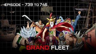 One Piece Recap | Episode 739 to 746 - Straw Hat Grand Fleet