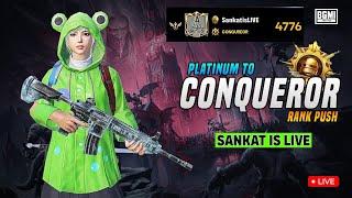 (DAY-4) DIAMOND II TO CONQUEROR | SOLO RANK PUSH LIVE