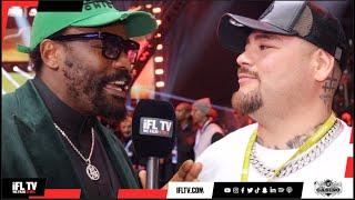 'HE WAS SH*T' -DERECK CHISORA TELLS ANDY RUIZ ON WILDER LOSS & THEN DISMISSES  AJ FIGHT TO RUIZ FACE