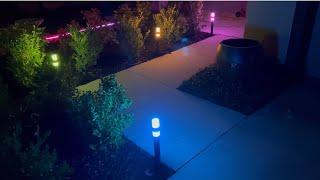 Outdoor Path Lights RGBIC by Govee Install and Specifications