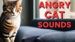 Angry Cat Sounds For 5 Hours ~ Cat Meowing Sound Effects ~ Super Fast Speed