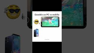 Genshin Mobile vs PC be like...