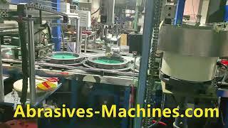 20 workstations fully automatic cutting disc making machine