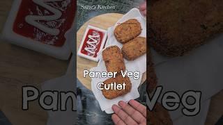 Paneer Veg Cutlet #Shorts #YouTubeShorts #CutletRecipe #Paneer