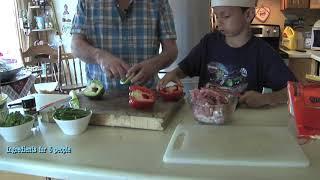 Preparation for Paella Rice  by Barb & Ernie's Kitchen