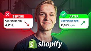 How To Get A 6-7% Conversion Rate For Your Shopify Store (Step By Step)