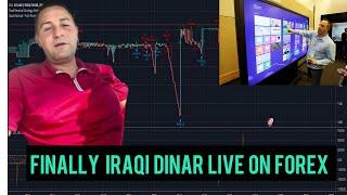 Iraqi Dinar Finally Live On Forex Market “