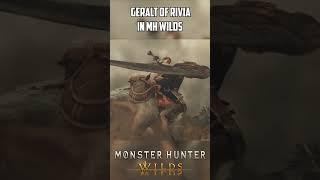 The Witcher Experience In Monster Hunter Wilds Beta #gaming #monsterhunterwilds