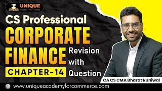 Corporate Finance Revision Ch-11 Raising of Fund -AIF  Part-2 CS PROFESSIONAL