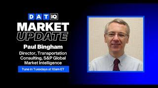 DAT iQ Market Update: DAT's Data Analytics team examines current freight market conditions: Ep. 312