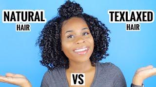 Which one is my FAV: NATURAL HAIR vs TEXLAXED HAIR!!!