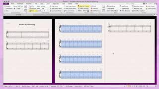 Sibelius System & Page Formatting