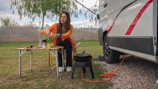 [38] Danube Delta Van Camping | Easy Van Life Recipes | Soothing | ASMR