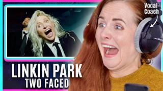 I Can't Feel My Face Anymore | Linkin Park - Two-Faced | Vocal Coach Reacts & Analysis