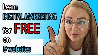 5 Website to Learn Digital Marketing for FREE or pay Low Cost.#shorts