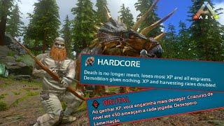 Ark Mobile - Redwood Hardcore-Brutal (Ep-03) Ark Survival Evolved Mobile