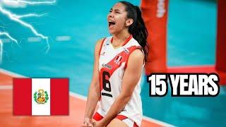 Ariana Vasquez (#6), captain of Peru’s U17 team!  Watch her best plays! Full video on YouTube! 