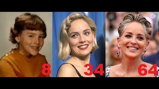 Sharon Stone from 0 to 64 years old