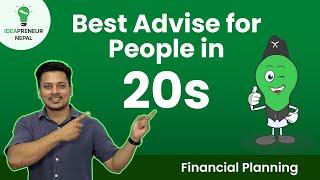 Investment advise for People in their 20's |MUST WATCH FOR 20-29 YRS OLD |Financial Planning Sorted