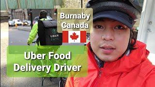 Uber Eats food delivery driver in Canada | Pinoy Uber Driver | Deliver with Radrunner Ebike @Uber