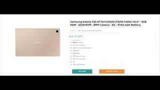 Samsung Galaxy Tab A7 10 4 2020  Price in Kenya