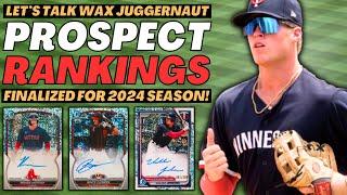 Top 10 MLB Prospects Going Into 2025 | Juggernaut Stat Based Final Rankings | Bowman Baseball Cards