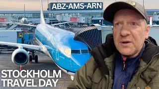 I Was Up For 30+ Hours: My Travel Day Experience From Aberdeen To Stockholm Sweden...