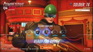 Overwatch 2 Competitive Soldier 76 Gameplay No Commentary) (Ps5) (1080p 60