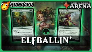 I Went ALL IN on Mono Green Elves and Here's What Happened | MTG Arena