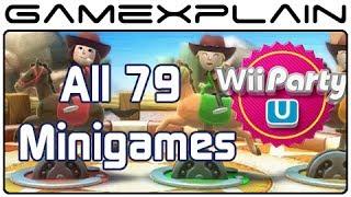 Wii Party U - Every Minigame (Gameplay Footage of All 79!)