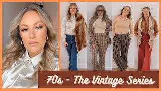 70s Fashion, Hair and Makeup - The Vintage Series