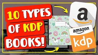 10 Types of KDP No & Low Content Books And Examples for Self Publishing on Amazon