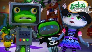 Gecko’s Halloween Rescue!  | Gecko's Garage  | Cartoons For Kids | Toddler Fun Learning