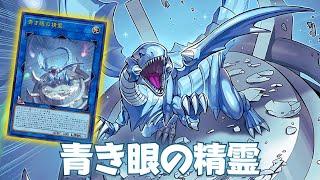 LINK 1 BLUE-EYES IS REAL !!! Spirit with Eyes of Blue DECK NEW CARD - YGOPRO