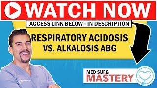 Respiratory Acidosis & Alkalosis - Acid Base Balance - ABGs Nursing, NCLEX, RN & LPN