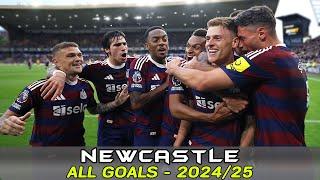 Newcastle - All Goals 2024/25