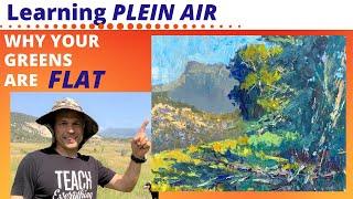 Before You Mix GREENS For Plein Air Landscapes | WATCH THIS!