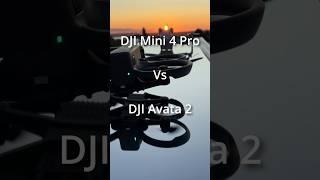 Tough landing: DJI Mini 4 Pro vs Avata 2! #dji #drone