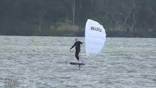 Lake Munmorah NSW Parawing Wingfoiling