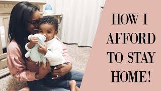 HOW I AFFORD TO STAY HOME | TIPS TO BECOME A STAY AT HOME MOM | Krista Bowman Ruth