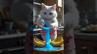 Dad Cat saved his Family from Thieves (PT- 30) #catsoftiktok #cat #cute #aiart #ai #poorcat
