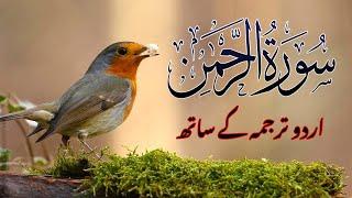 Surah Rahman with Urdu Translation | Beautiful Quran Tilawat by Qari Abdul Basit  | سورۃ الرحمن