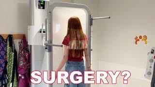 14 year old scoliosis Doctor Checkup