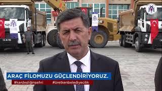 Erzincan Belediyesi araç filosunu  güçlendiriyor 02.06.2023