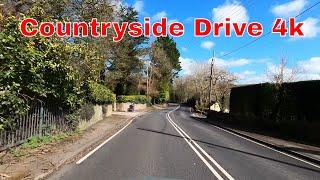 Somerset countryside drive.4k.UK.