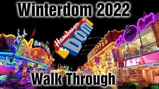 Hamburger Dom | Vollständiger Rundgang über den Winterdom 2022 | [Walk Through]