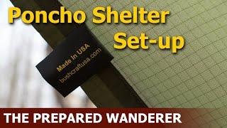 Bushcraft Outfitters MEST Poncho Shelter For Bushcraft,  Survival, Bugging Out